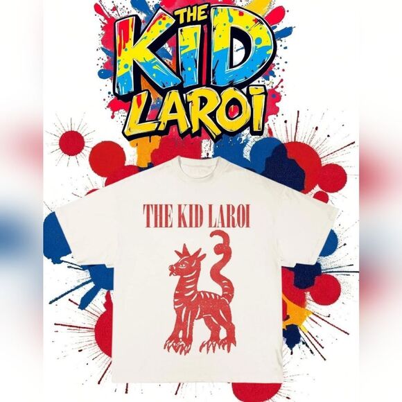 THE KID LAROI EOTWT Graphic Men's T-Shirt SIZE LARGE - Picture 1 of 4